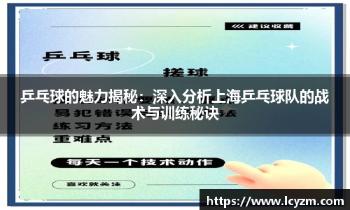 乒乓球的魅力揭秘：深入分析上海乒乓球队的战术与训练秘诀